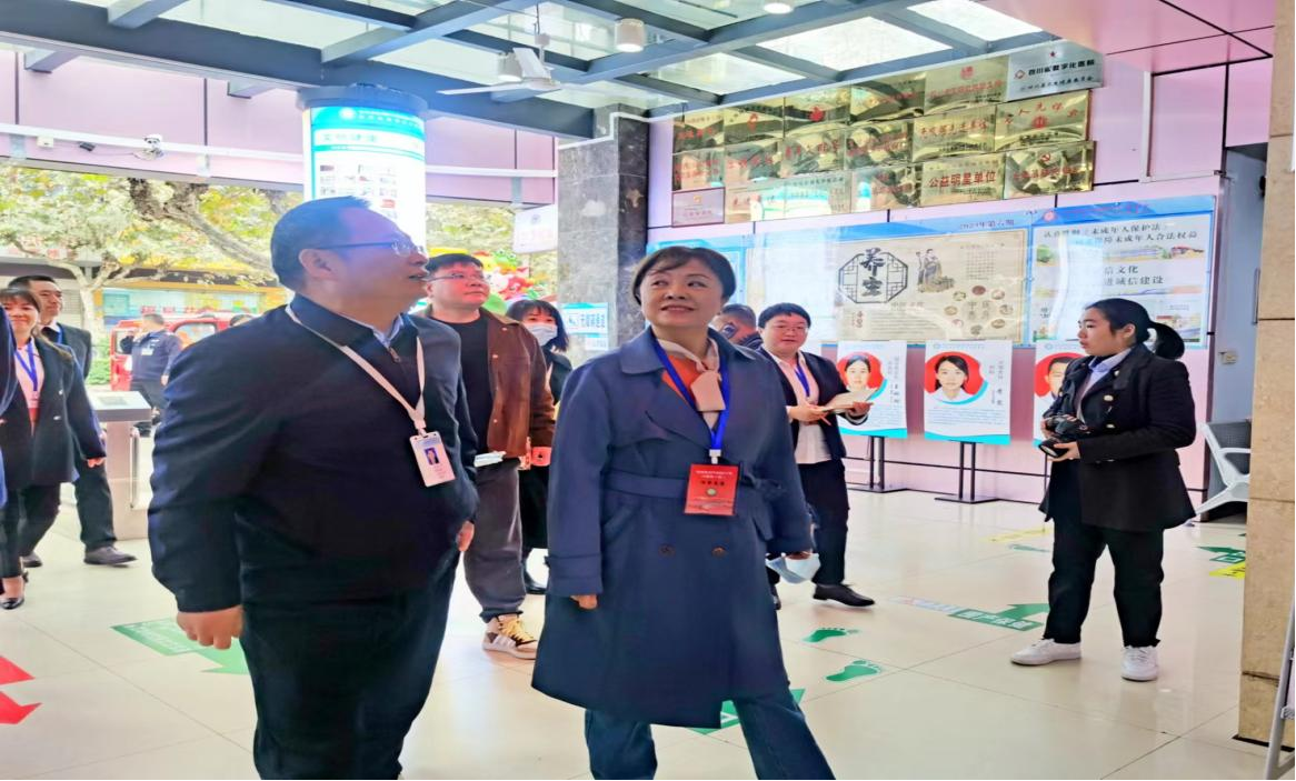 全国基层中医药工作示范区建设省级专家到我中心开展现场评审工作